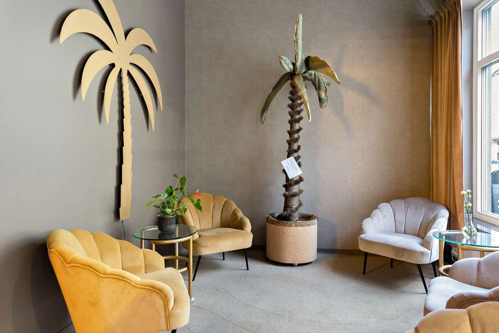Lobby Palm Tree Hotel BW