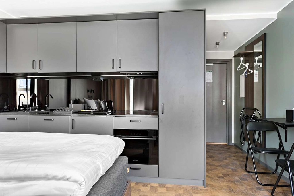 Studio and Kitchenette