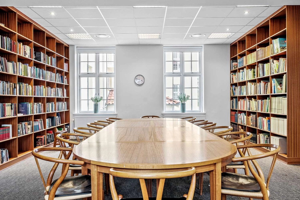 BW Gl Skovridergaard biblioteket