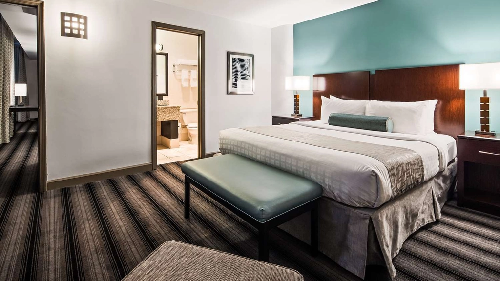Bedroom Area of Suite