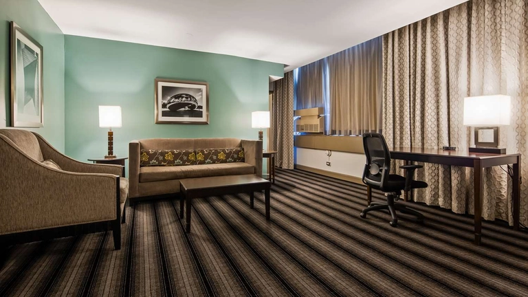 Bedroom Area of Suite