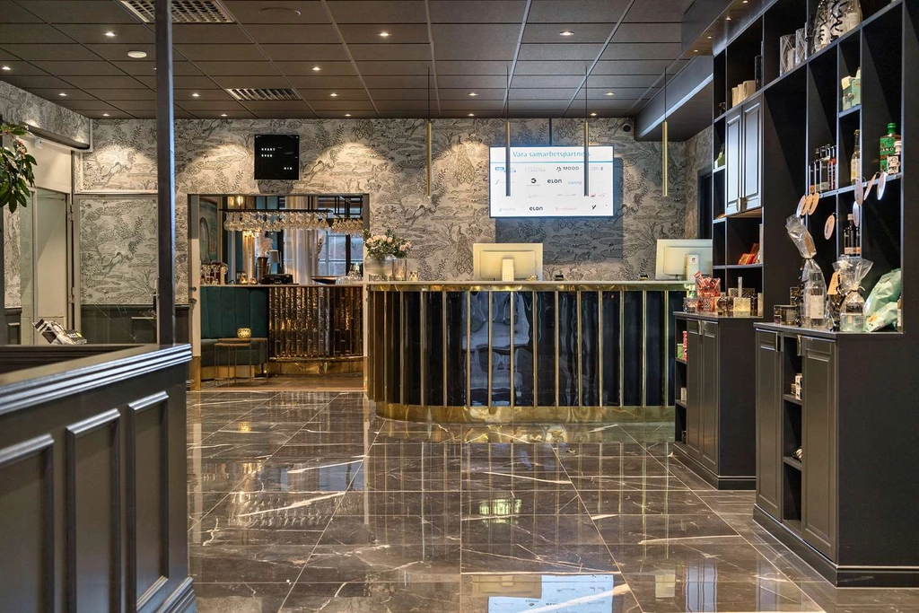 Reception BW Hotell Karlshamn