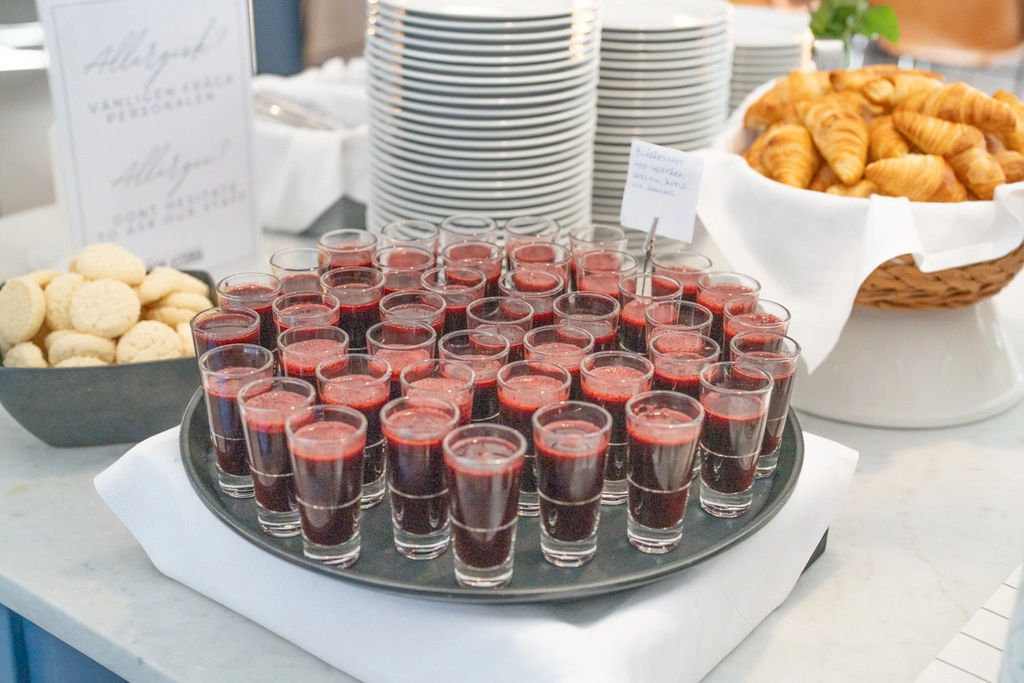 Best Western Park Astoria Breakfast Smoothies