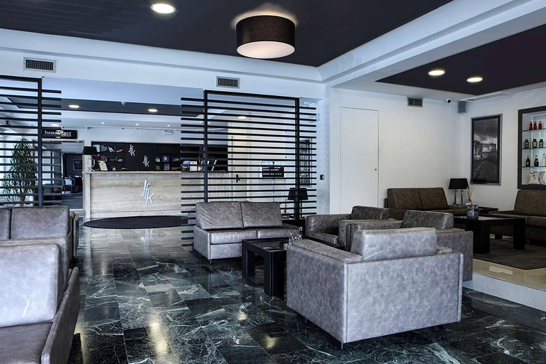 Front Desk and Lobby Area