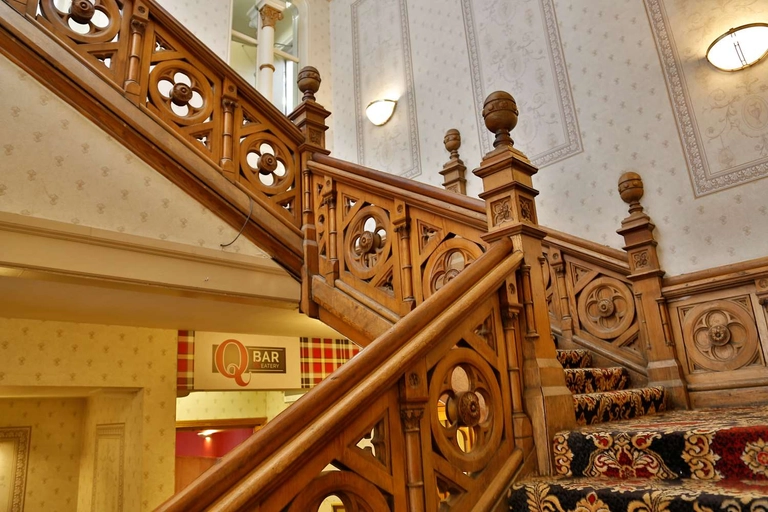 Hotel Wooden Staircase