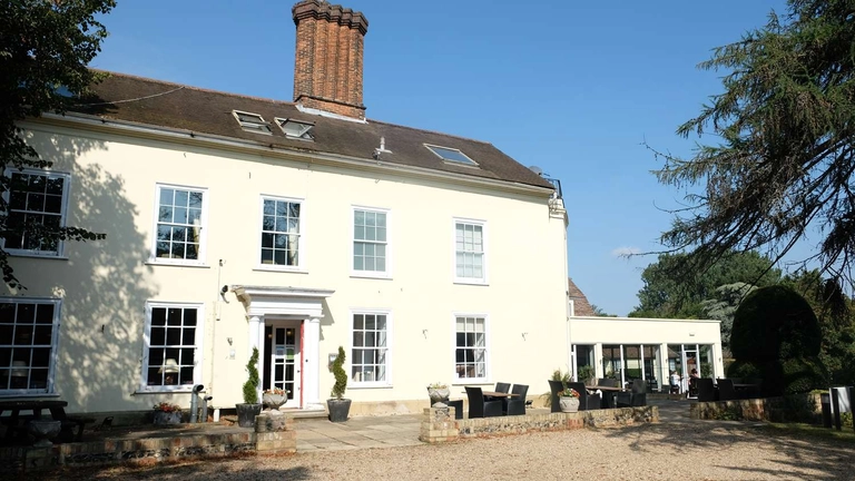priory hotel grounds and hotel