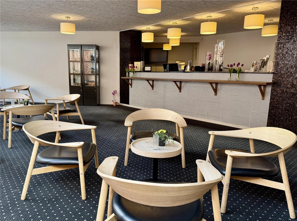 Hotel Birksø reception