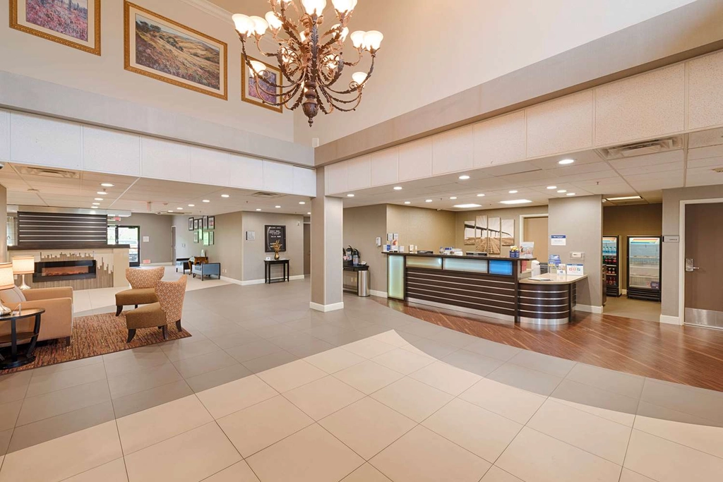 Front Desk and Lobby