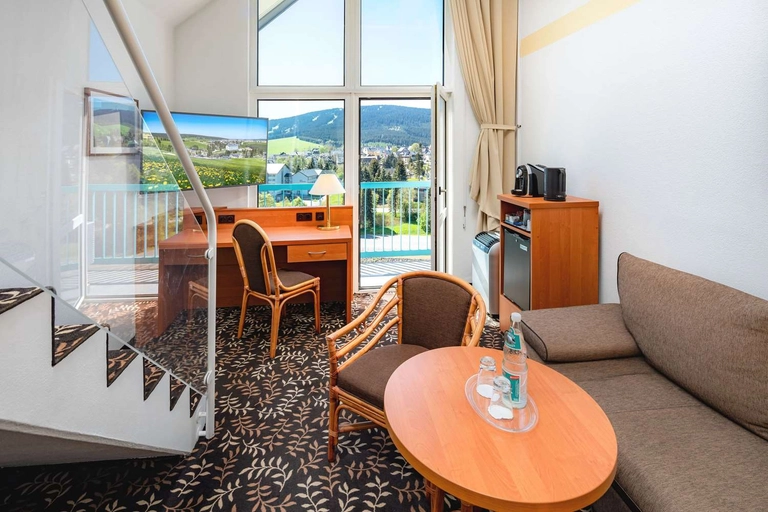 Balcony with view