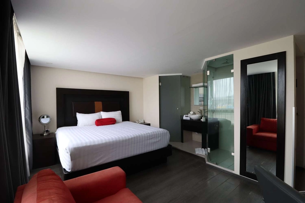 ONE DOUBLE BED