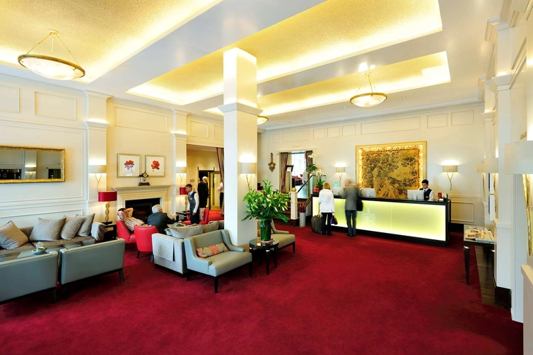 Lobby at Kastens Hotel Luisenhof Hanover