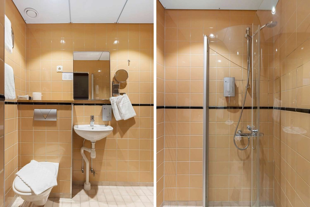 Bathroom BW Plaza hotel Eskilstuna