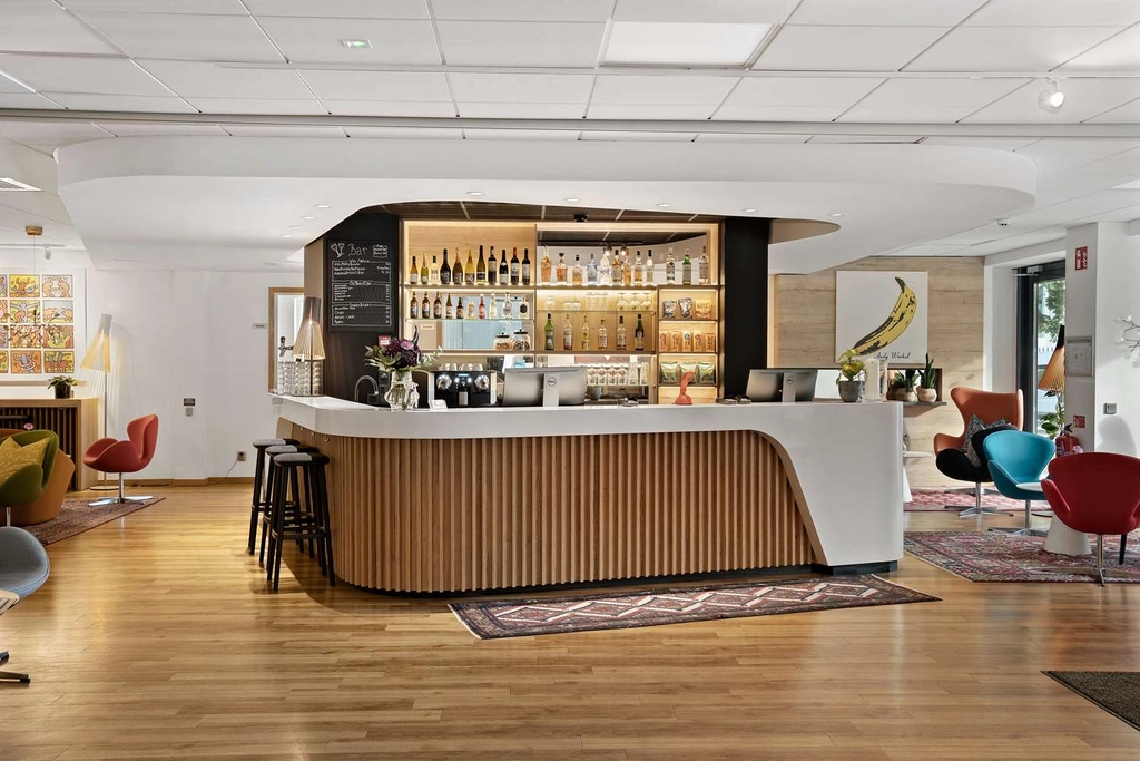 Best Western Halland Lobby Lounge Reception Bar