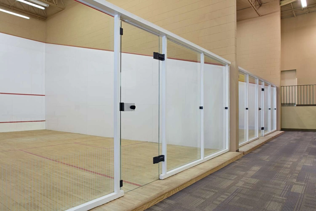 Squash Courts available at 25,000 Sq. Ft. Athletic Club