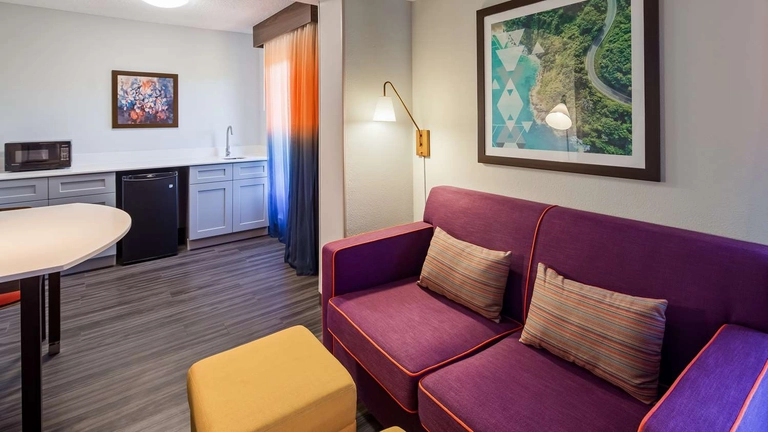 King Room w/ Sofabed & Wetbar