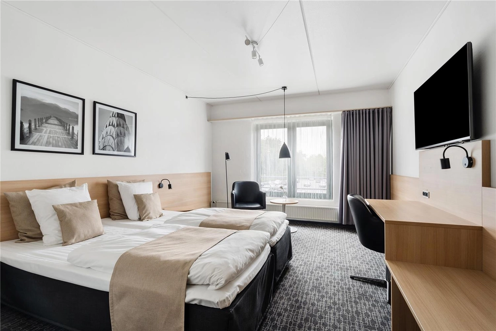 Standard two single bed