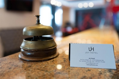 Jet Hotel ingresso parcheggio interno piscina parking swimmingpool