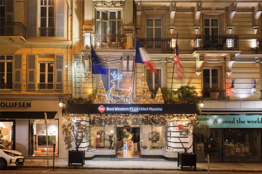 Noel au Best Western Plus Hotel Massena Nice Herve FABRE