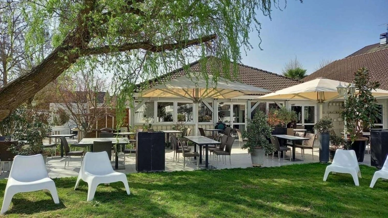 Hotel's garden